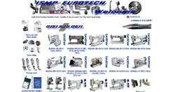 Desktop Screenshot of industrialsewingmachineparts.co.uk